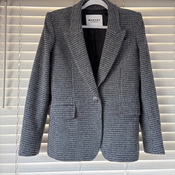Isabel Marant Etoile Kerstin Wool Blazer. - Picture 6 of 7